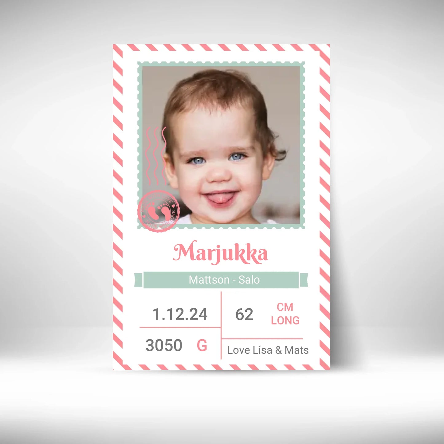 Custom Baby has borned Canvasart