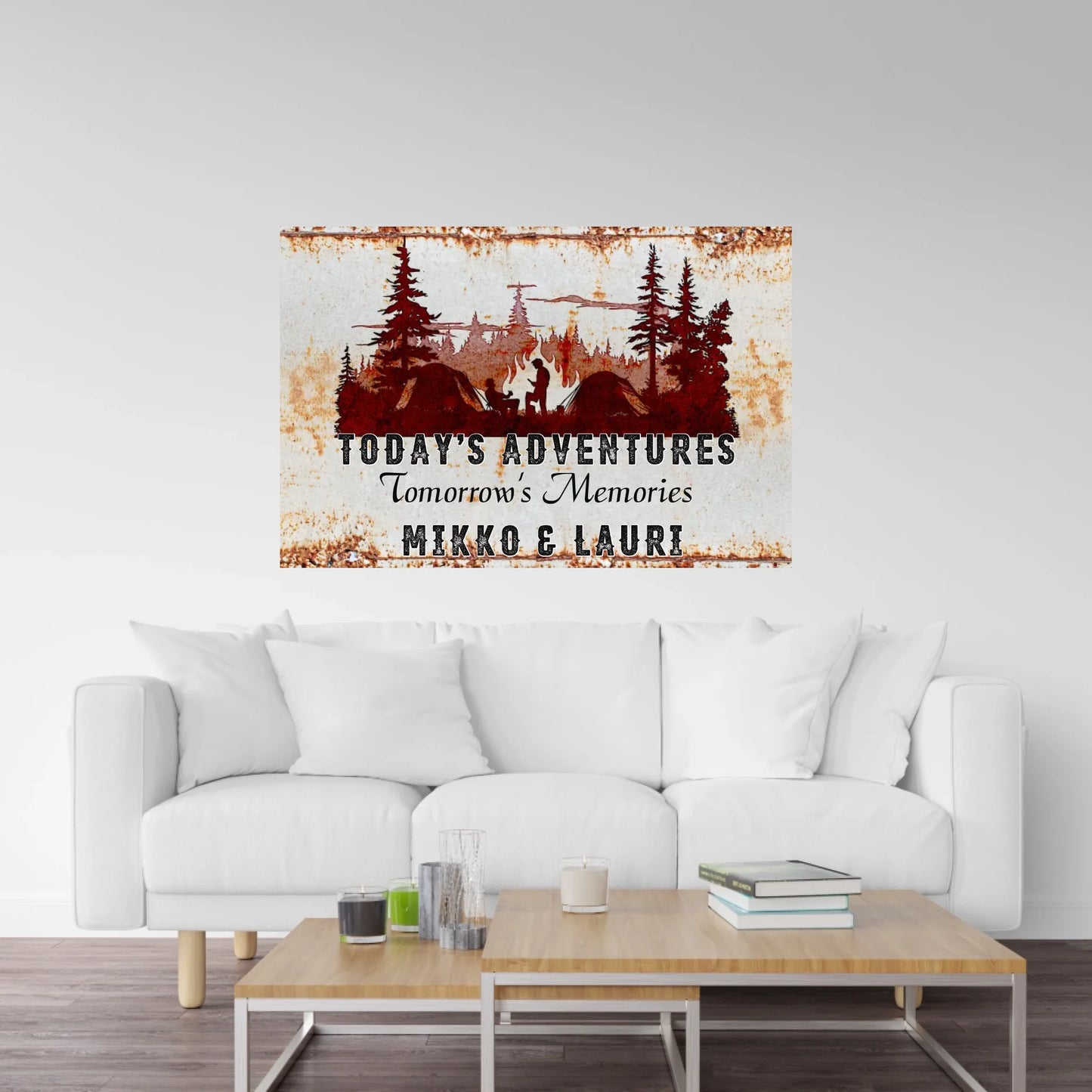 Custom Today's Adventures Canvasart [eng] [ger] [swe]