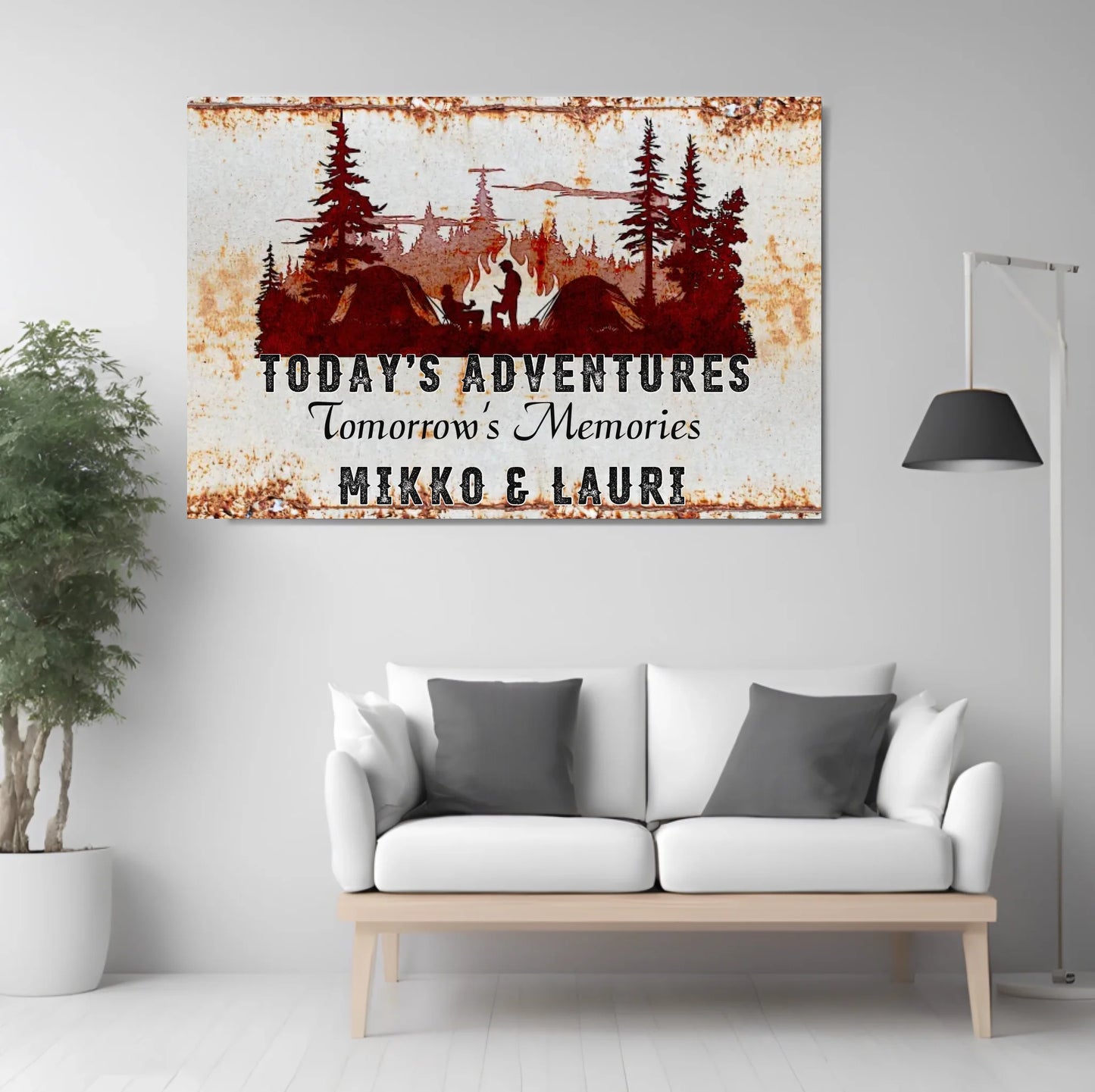 Custom Today's Adventures Canvasart [eng] [ger] [swe]