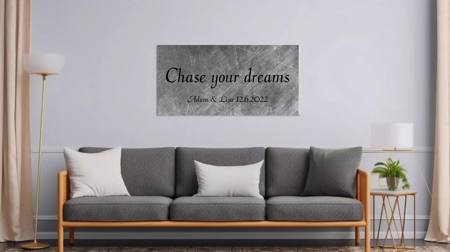 Custom Chase your dreams Canvasart [all]
