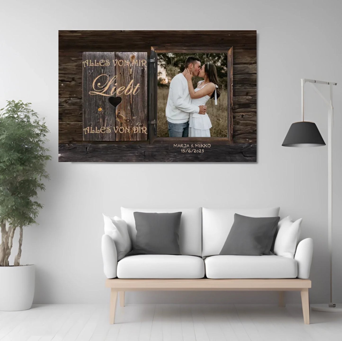 Custom All of me Loves Canvasart [eng] [ger] [swe]